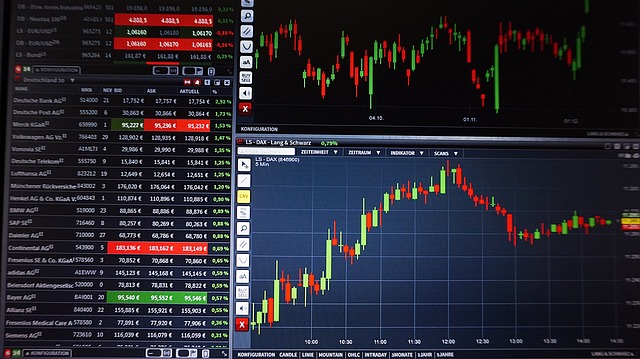 stock trading screen